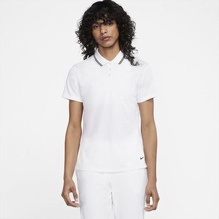 Polo Nike Dri-FIT Victory Golf Dama Albi Negrii | WAFL-76520
